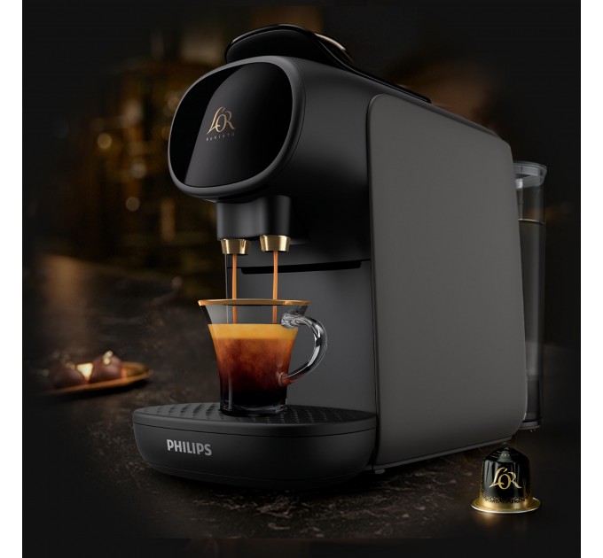 Кофемашина Philips капсульная L'OR Barista Sublime, 0.8л, капсулы, черный