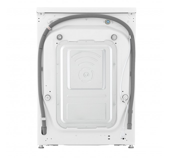 Стиральная машина LG фронтальная, 8кг, 1200, A, 48см, дисплей, пар, инвертор, белый