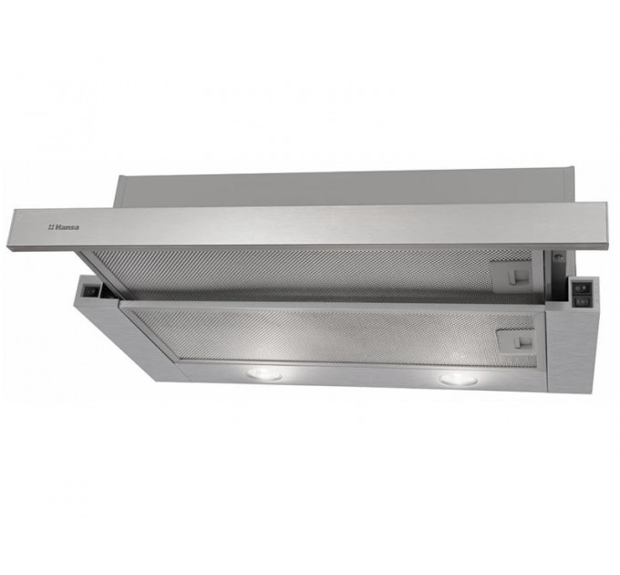 Вытяжка Hansa телескопическая, 60см, 242м.куб/ч, нержавеющая сталь