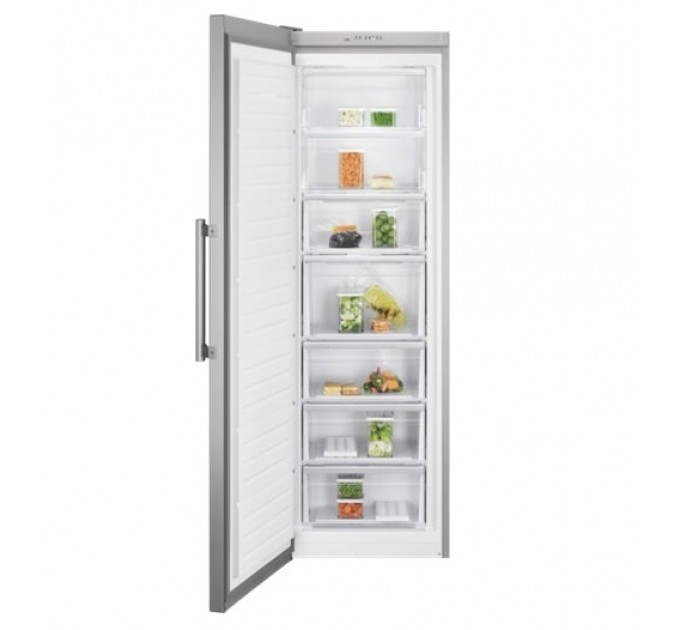 Морозильная камера Electrolux, 186x60х65, 280л, А++, NF, инв., дисплей, нерж