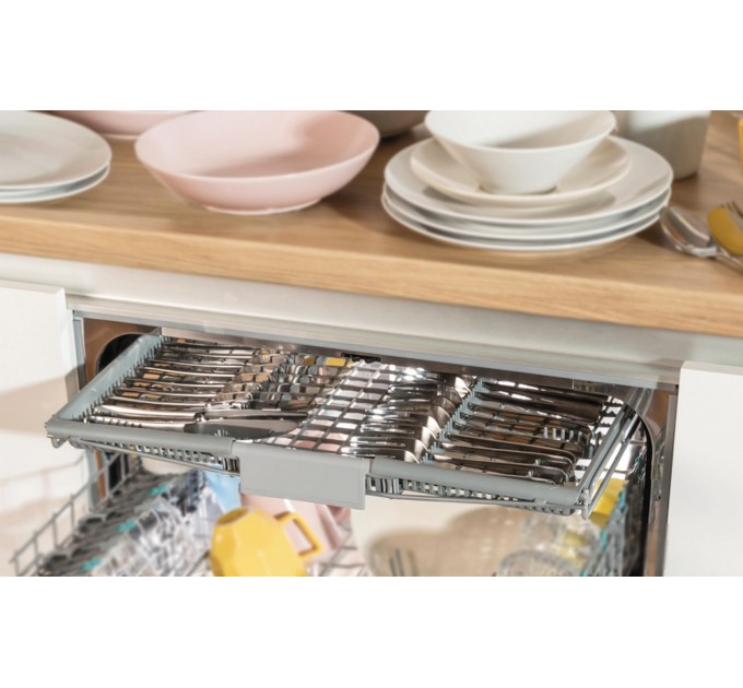 Посудомоечная машина Gorenje, 16компл., A+++, 60см, дисплей, 3 корзины, AquaStop, серый