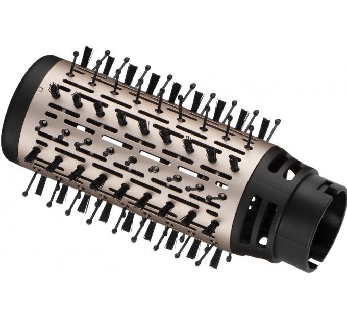 Фен-щітка Remington Coconut Smooth, 1000Вт, 2 режими, іонізація, хол. обдув, 2 насадки, чорно-рожевий