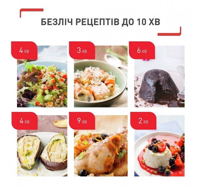 Мультиварка-скороварка Tefal Cook4me Touch, 1600Вт, чаша-6л, сенсорне керув., 13 програм, метал/пластик, чорний