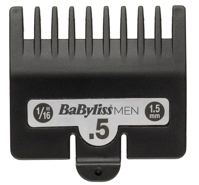 Машинка для стрижки Babyliss Super-X Metal Series, сеть+акум., вибрационный мотор, насадок-10, кейс, чехол, расческа в компл., сталь, серый