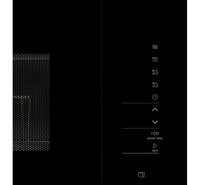 Мікрохвильова піч Gorenje вбудовувана, 25л, електр. управл., 900Вт, гриль, дисплей, інвертор, чорний