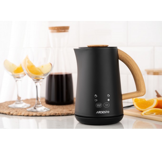 Вспениватель-подогреватель ARDESTO 500Вт, емкость резервуара-500мл, LED-дисплей, черный