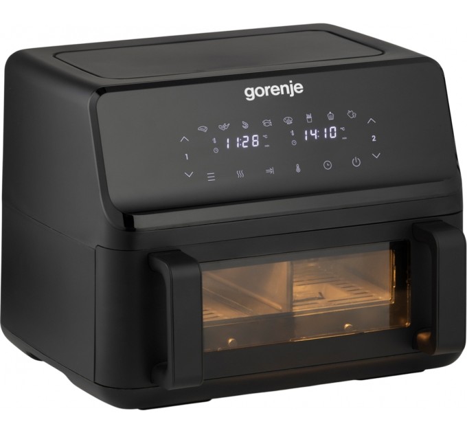 Мультипеч Gorenje 2700Вт, чаша-9л, сенсорное управл., 8 авто. программ, пластик, черный