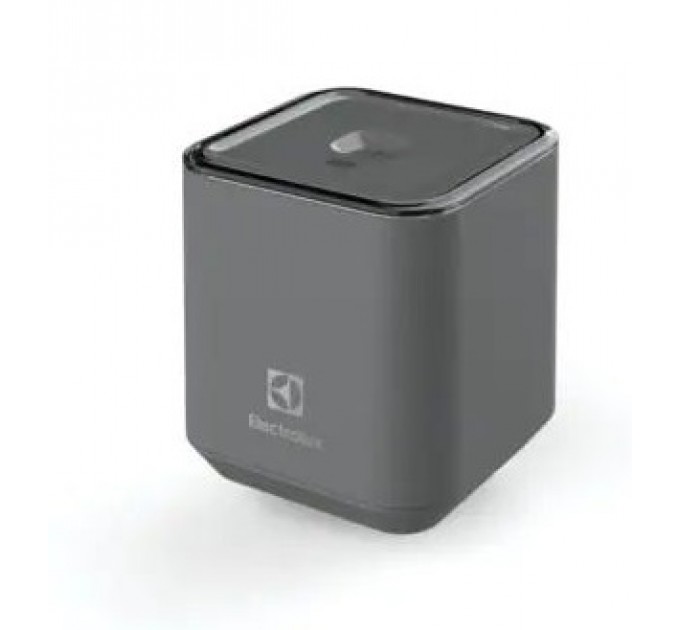 Вакууматор Electrolux для багаторазових пакетів і контейнерів, 4Вт, механічне керування, +10 пакетів, пластик, сірий