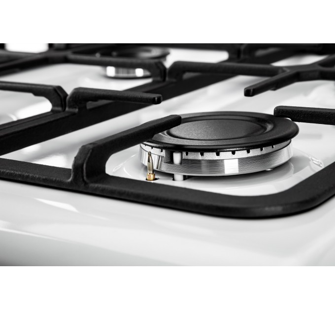 Плита ARDESTO комби, 52л, 50x60см, конвекция, чугун, подсветка, форсунки LPG (подключение газового баллона), белый