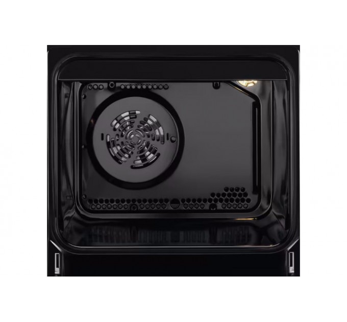 Плита Electrolux комбинированная 3 газ + 1 электро, 57л, 50x60см, конвекция, нерж