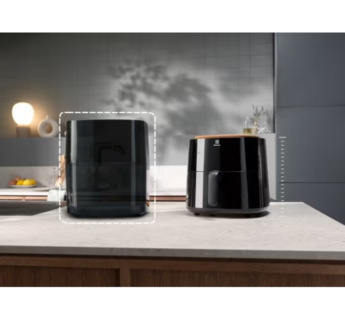 Мультипіч Electrolux 1800Вт, чаша-6.8л, сенсорне керування, 5 авто. програм, пластик, чорний