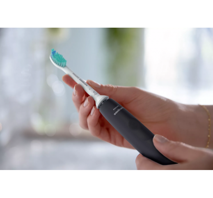 Щетка зубная электр. Philips Sonicare 3100 series, 31т. колеб/мин, насадок-1, черный