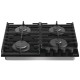 Варильна поверхня Gorenje газова на склі, 60см, чавун, чорний