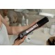 Фен-щітка ARDESTO Brush Pink Touch, 1200Вт, 2 швидкості, 2 темп. режими, LED-дисплей, функція іонізації , 4 насадки, сірий+ рожевий