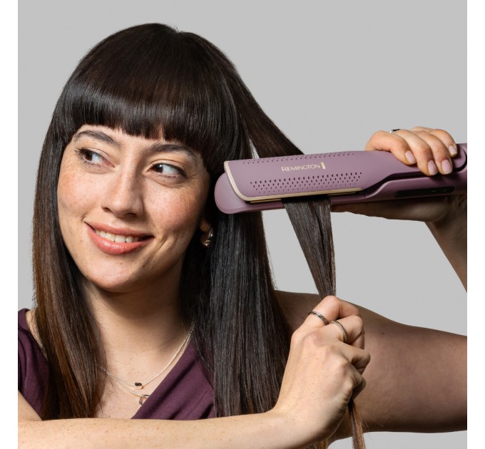 Стайлер Remington AIRvive, 135Вт, темп.режимів-2, 140-190°C, термо килимок, кераміка, рожево- золотий