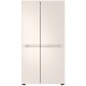 Холодильник LG SBS, 179x91х74, холод.отд.-423л, мороз.отд.-241л, 2дв., E, NF, инв., диспл внутр., бежевый