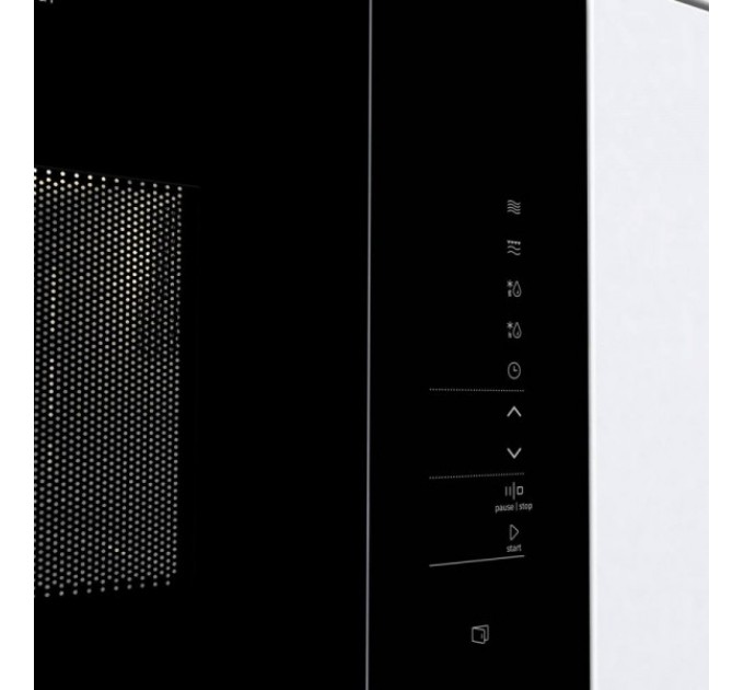 Мікрохвильова піч Gorenje вбудовувана, 25л, електр. управл., 900Вт, гриль, дисплей, інвертор, чорний