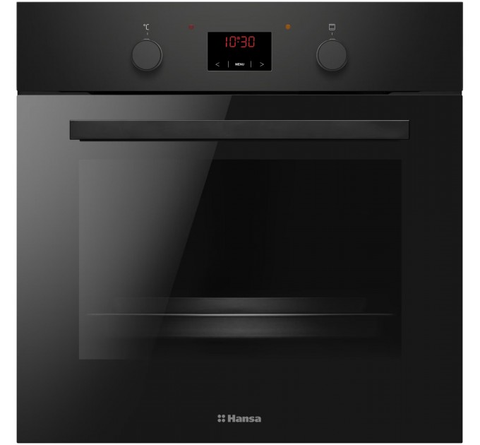 Комплект Hansa (духовка електрична + емальована газова поверхня), чорний