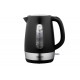 Электрочайник ARDESTO 1.7л, Strix, пластик, черный матовый