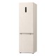 Холодильник LG с нижн. мороз., 203x60х68, холод.отд.-277л, мороз.отд.-110л, 2дв., E, NF, инв., диспл внешн., зона св-ти, бежевый
