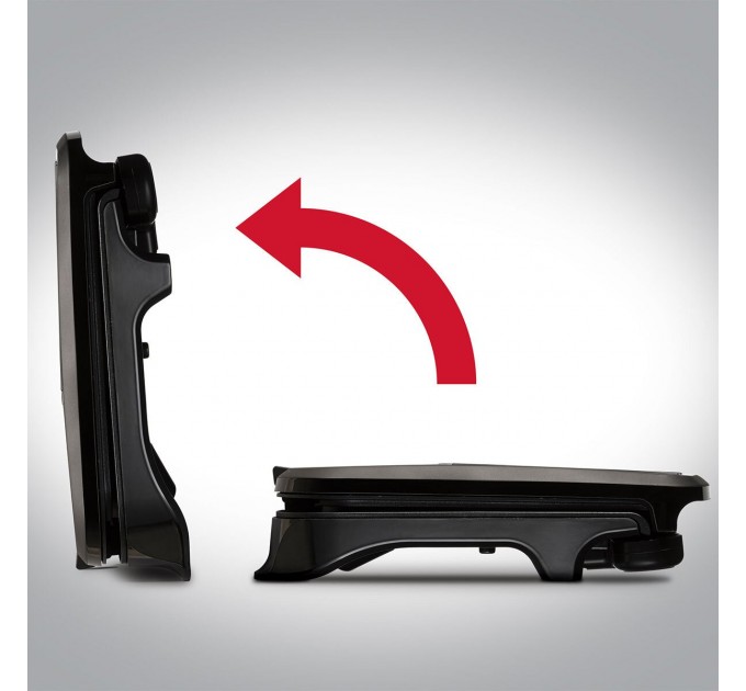 Гриль George Foreman прижимний Fit Grill Medium 1630Вт, темп. режимів-1, пластик, чорний