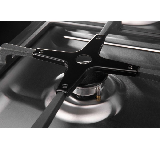 Плита ARDESTO комби Elegance, 66л, 60x60см, конвекция, чугун, подсветка, форсунки LPG (подключение газового баллона), черный