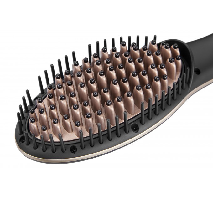 Щетка-выпрямитель ARDESTO HSB-621, 70Вт, 80-200C, дисплей, керамика, черный