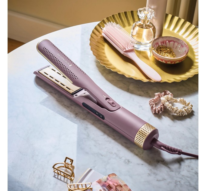 Стайлер Remington AIRvive, 135Вт, темп.режимів-2, 140-190°C, термо килимок, кераміка, рожево- золотий