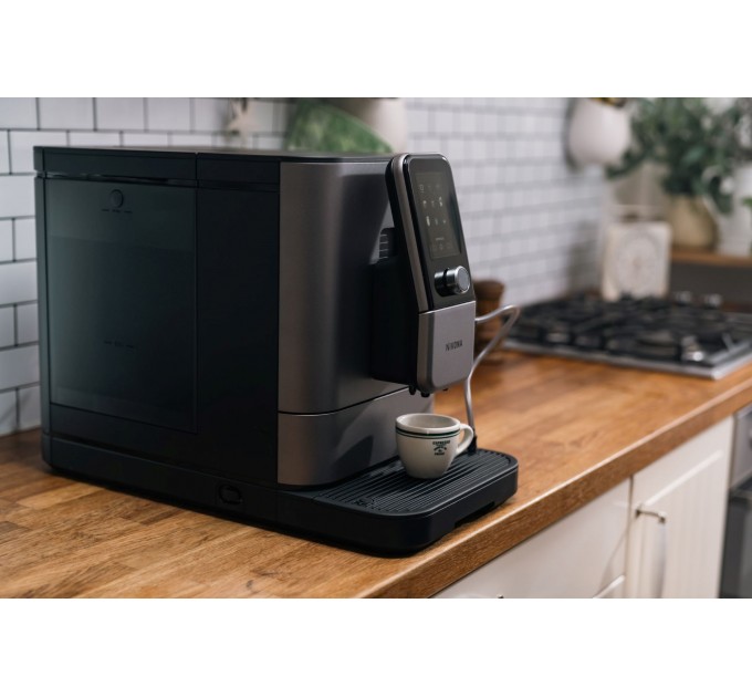 Кофемашина Nivona NIVO, 1.8л, зерно+мол., автомат.капуч, дисплей, авторецептов -8, серый