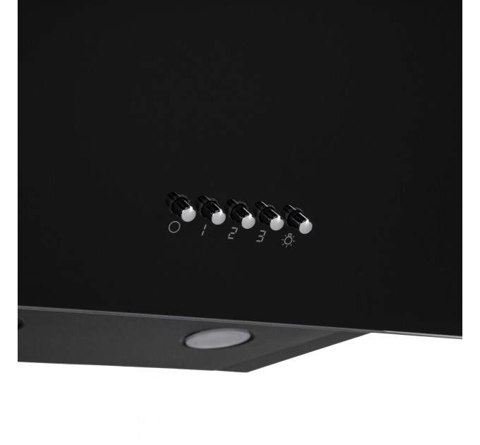 Вытяжка ARDESTO наклонная, 60см, 900м3ч, стекло, 2х1Вт LED, кнопочное, черный