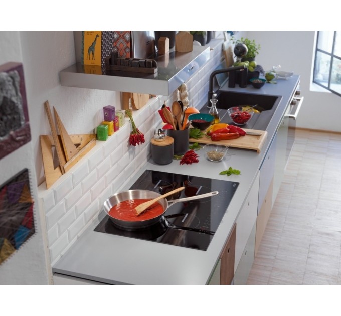 Варочная поверхность Franke Smart FSM 654 I B BK, индукционная, Slider, Bridge, Power Limitation, чёрный