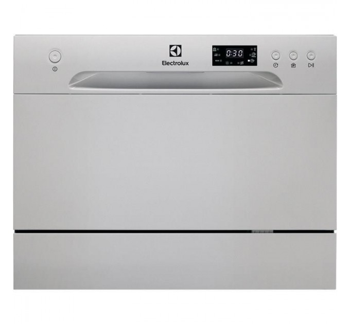 Посудомоечная машина Electrolux настольная, 6компл., A+, 55см, дисплей, серебристый