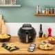 Мультипечь Tefal ActiFry & Grill Genius, 1500Вт, чаша-4л, сенсорне управл., пластик, подкл. к смартфону, черно-золотой