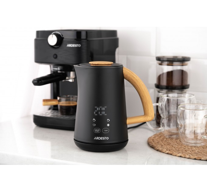 Вспениватель-подогреватель ARDESTO 500Вт, емкость резервуара-500мл, LED-дисплей, черный