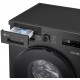 Стиральная машина LG фронтальная, 9кг, 1200, A+++, 55см, дисплей, пар, инвертор, черный