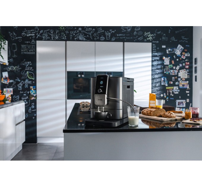 Кофемашина Nivona NIVO, 1.8л, зерно+мол., автомат.капуч, дисплей, авторецептов -8, серый