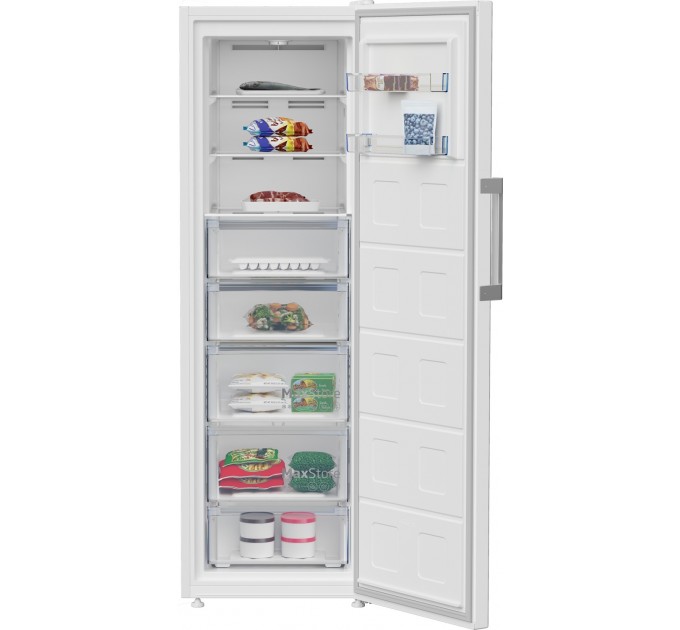 Морозильная камера Beko, 171x60x71, 260л, 1дв., E, NF, белый