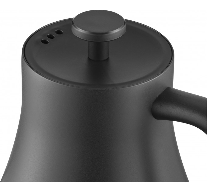 Электрочайник Sencor 0.6л, 5 темп.реж, сенс. управл., нерж. сталь, чорный