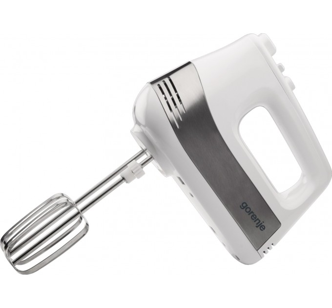 Міксер Gorenje стаціонарний 500Вт, насадки-4, чаша-пластик, 3л, білий