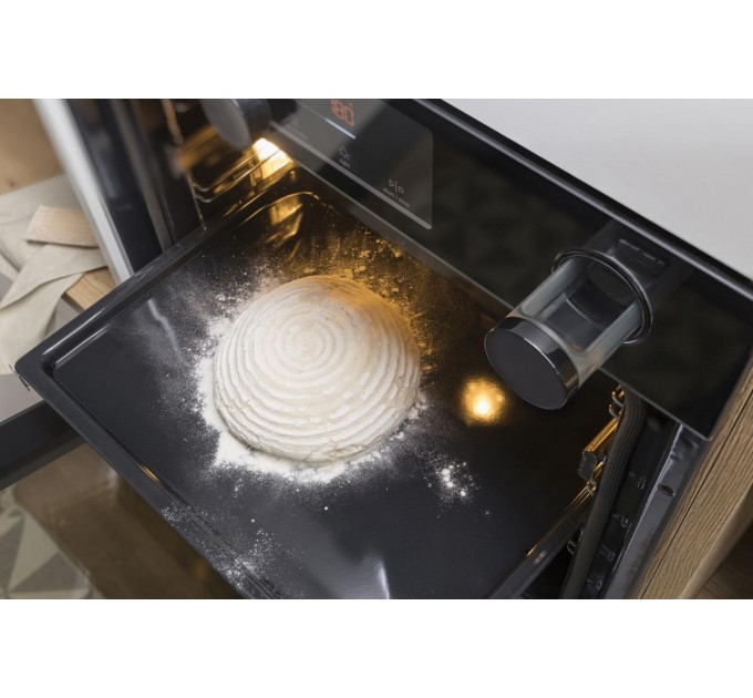 Духова шафа Gorenje електрична, 77л, A+, пара, дисплей, 300 °C, Wi-Fi, чорний