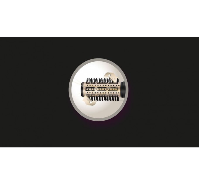 Фен-щетка Remington Blow Dry & Style Caring, 1000Вт, режимов-2, ионизиция, хол. обдув, керамика, черный