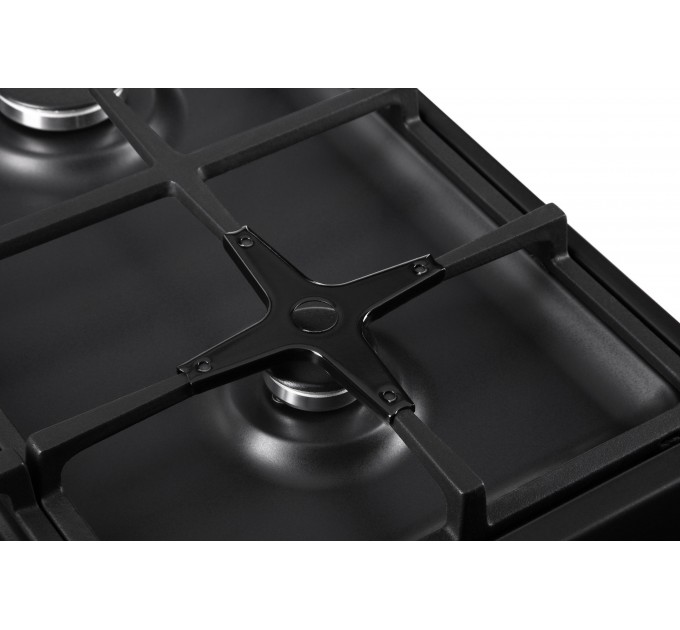 Плита ARDESTO комби Elegance, 66л, 60x60см, конвекция, чугун, подсветка, форсунки LPG (подключение газового баллона), серый