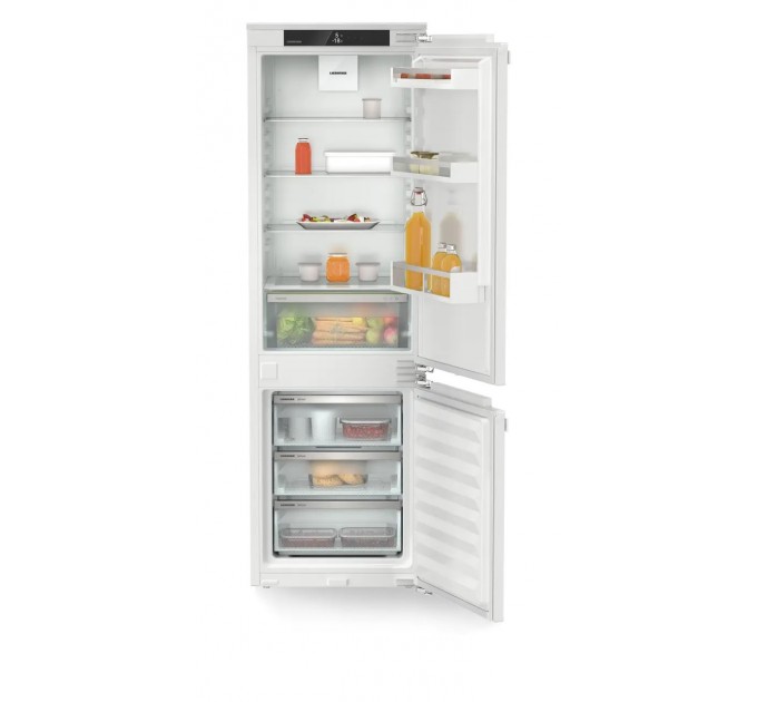 Холодильник Liebherr встраиваемый с нижн. мороз., 177x55.9х54.6, холод.отд.-182л, мороз.отд.-69л, 2дв., A+, ST, диспл внутр., белый