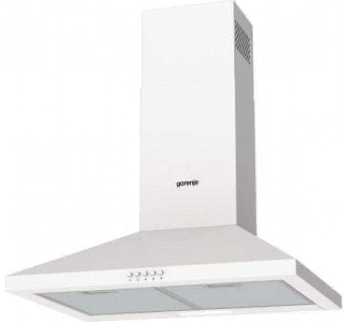 Вытяжка Gorenje купольная, 60см, 450м3ч, белый
