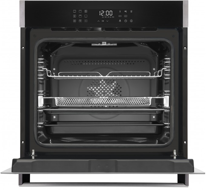 Духова шафа Hansa електрична, 77л, A+, дисплей, конвекція, чорний