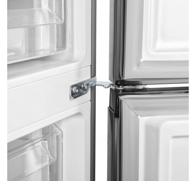 Холодильник ARDESTO с нижн. мороз., 195x60х67, холод.отд.-245л, мороз.отд.-97л, 2дв., А+, NF, диспл внешн., зона св-ти, нерж