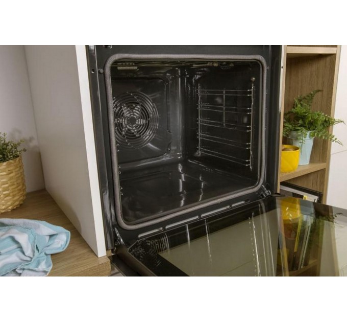 Духовой шкаф Gorenje электрический, 77л, A+, пар, дисплей, приготовление на разных уровнях, нерж
