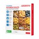 Весы ARDESTO кухонные Pasta, 5кг, AAAx2 в компл, стекло, многоцветный