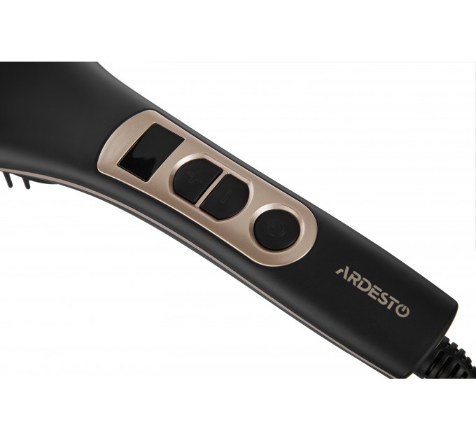 Щетка-выпрямитель ARDESTO HSB-621, 70Вт, 80-200C, дисплей, керамика, черный