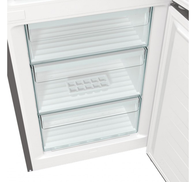 Холодильник с нижн. мороз. камерой Gorenje, 185х60х60см, 2 дв., 203(99)л, А++, Total NF, Зона св-ти, Внешн.диспл, нерж